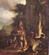 Jan Weenix After the Hunt oil painting on canvas
